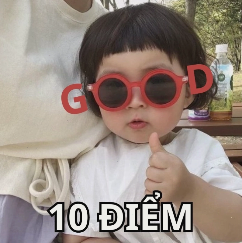Meme em bé 10 điểm đáng yêu