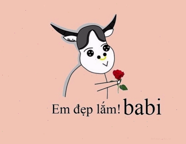 Meme em đẹp lắm babi đáng yêu