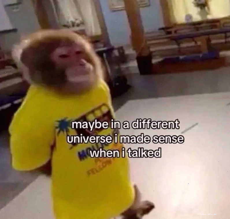 Meme khỉ với nụ cười tinh nghịch