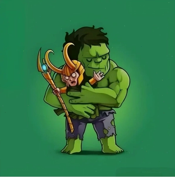 Meme người khổng lồ xanh ôm đầy bất ngờ