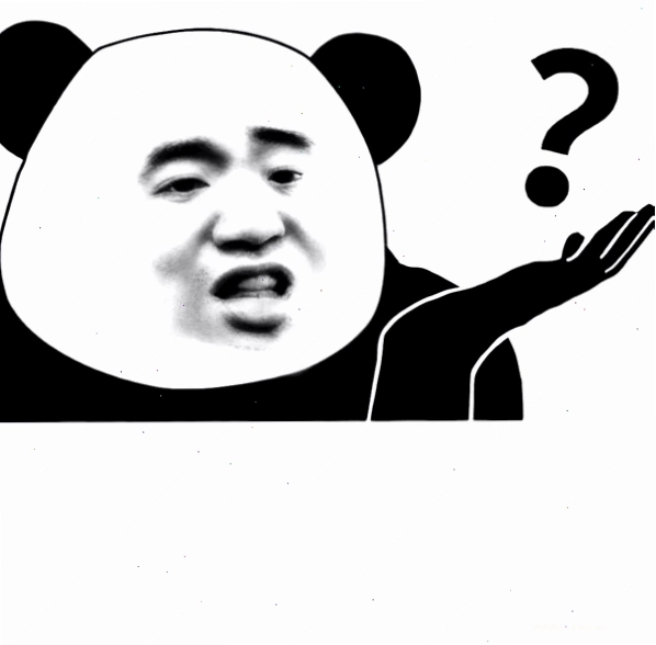 Meme thắc mắc cho thấy sự bối rối khi nghe một câu hỏi khó