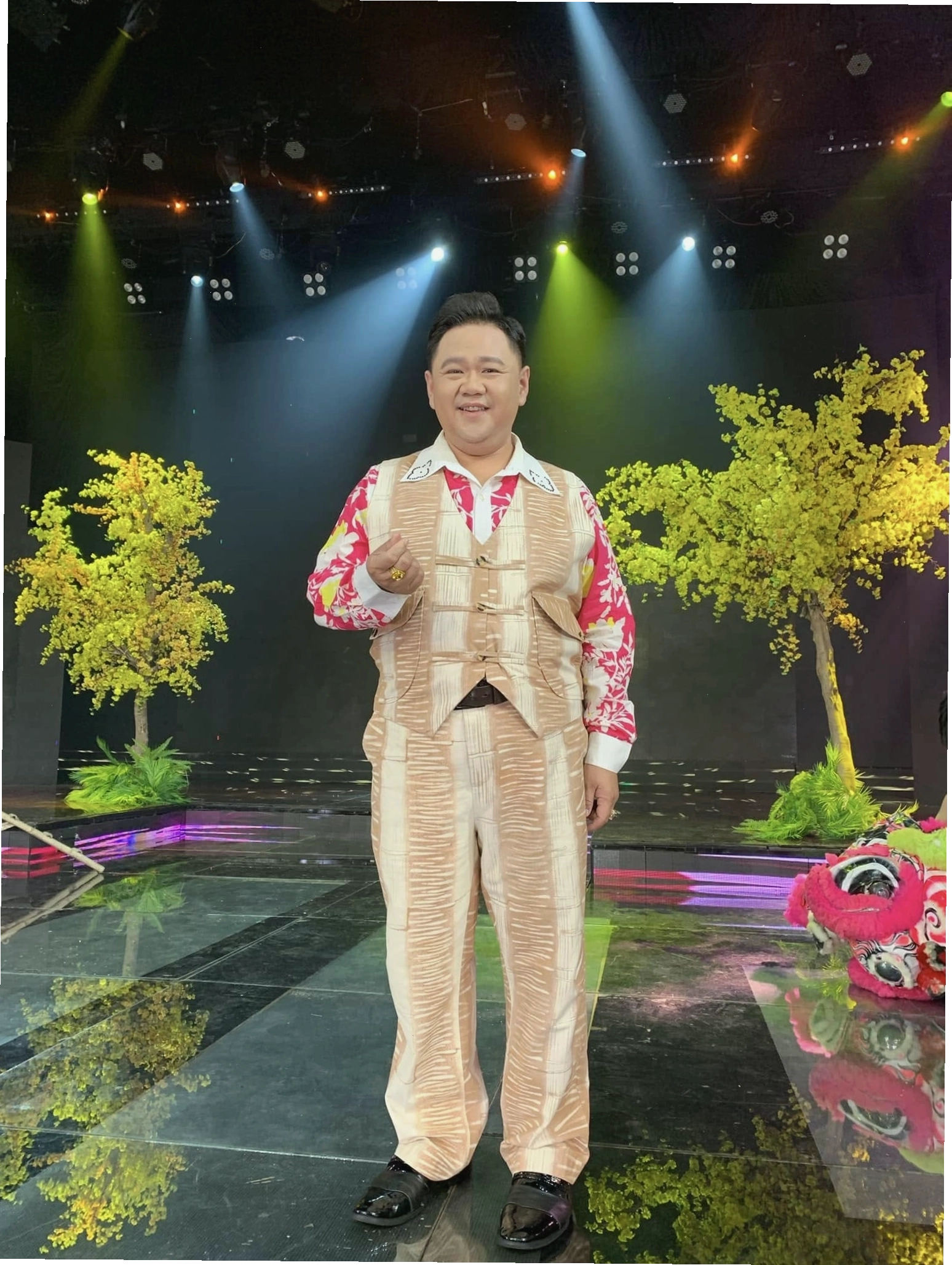 Minh Béo trên sân khấu