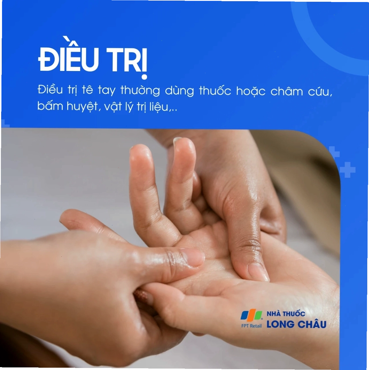 Minh họa bàn tay khỏe mạnh