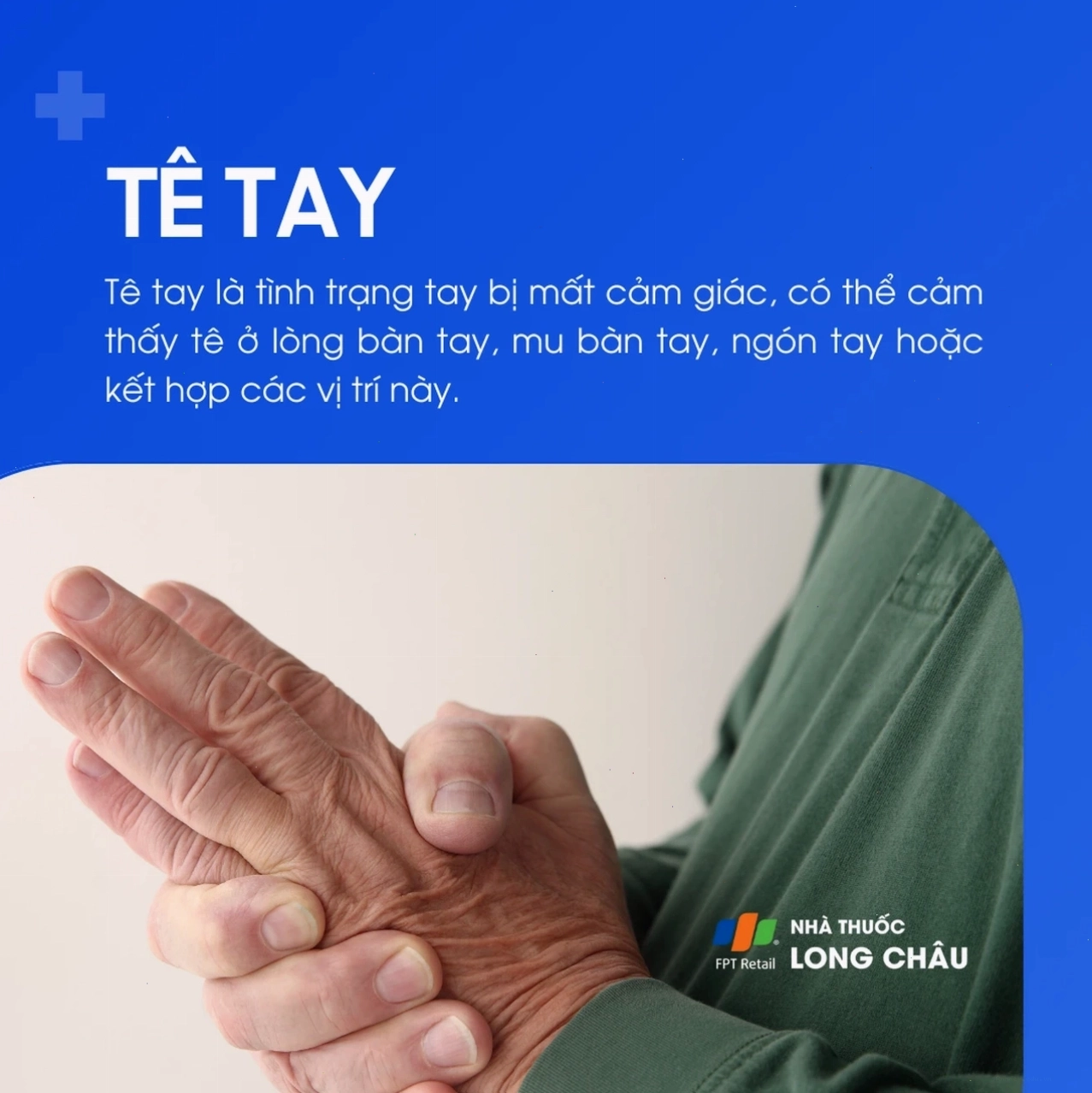Minh họa tổn thương dây thần kinh gây tê tay
