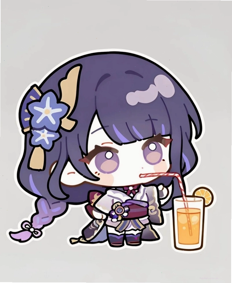 Mô hình Raiden Shogun Chibi dễ thương