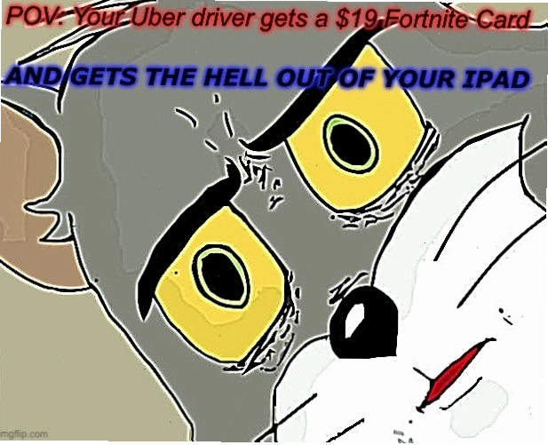 Một ví dụ meme Tom Meme Face diễn tả sự bất ngờ khó chịu