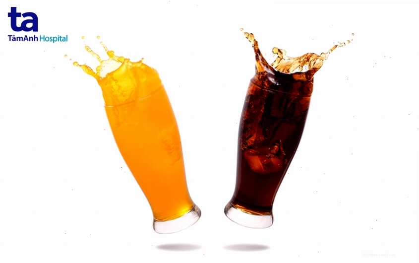 Người bệnh gút cần kiêng các loại nước giải khát có ga và chứa nhiều đường