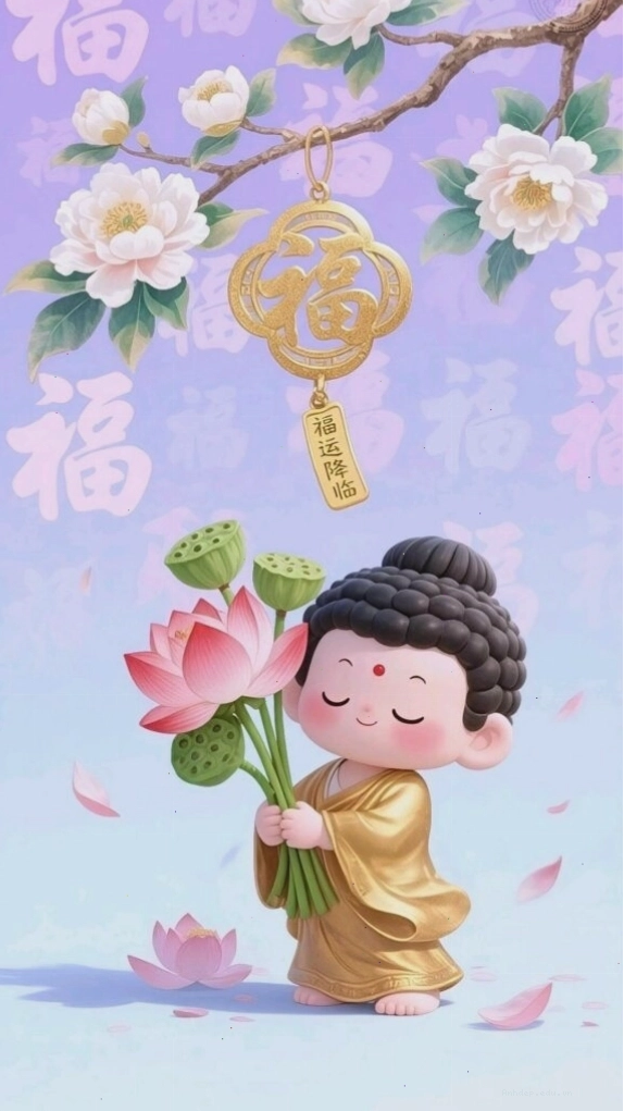 Nguyện cầu bình an với hình ảnh hoa sen