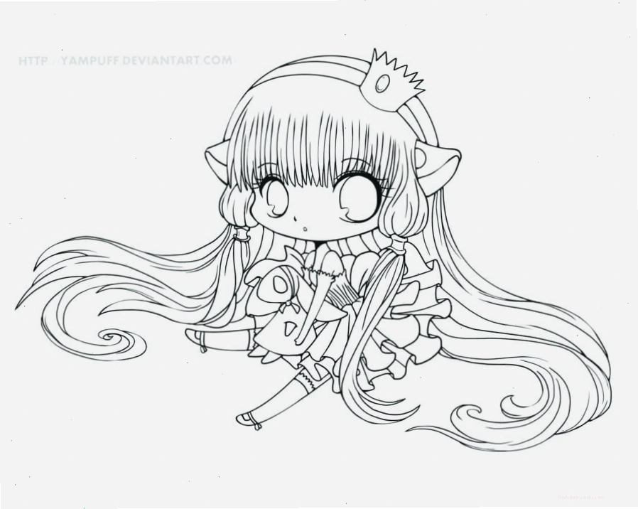 Nhân vật anime cute xinh xắn với nhiều chi tiết