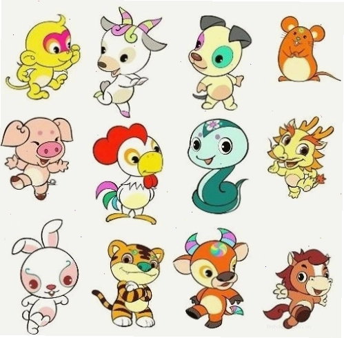 Những bức vẽ 12 con giáp chibi đáng yêu mang đến cảm giác trẻ trung, năng động