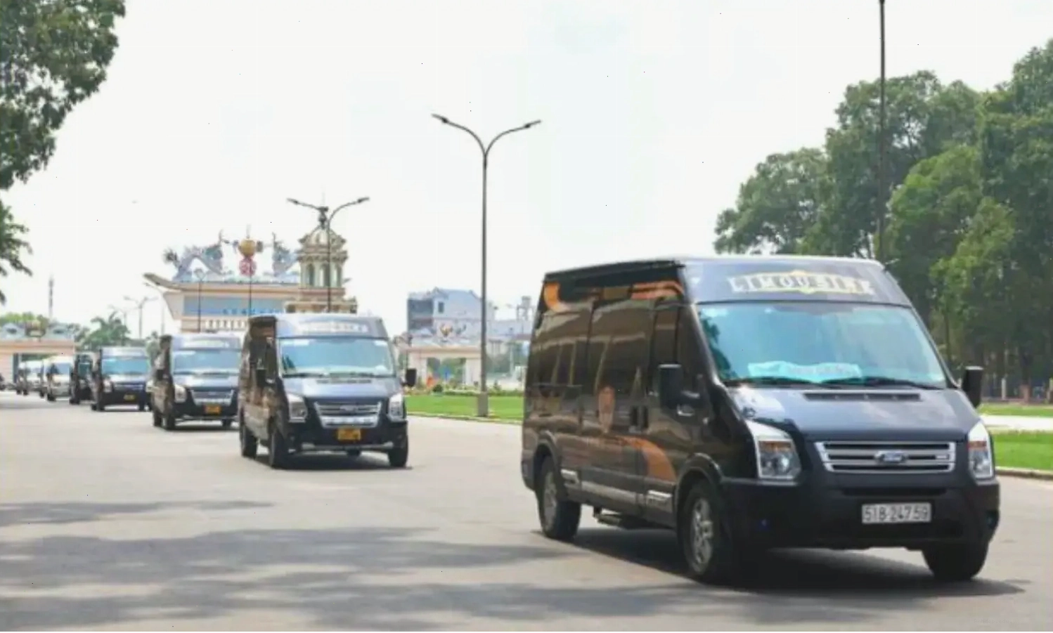 Nội thất xe giường nằm limousine Phương Trang