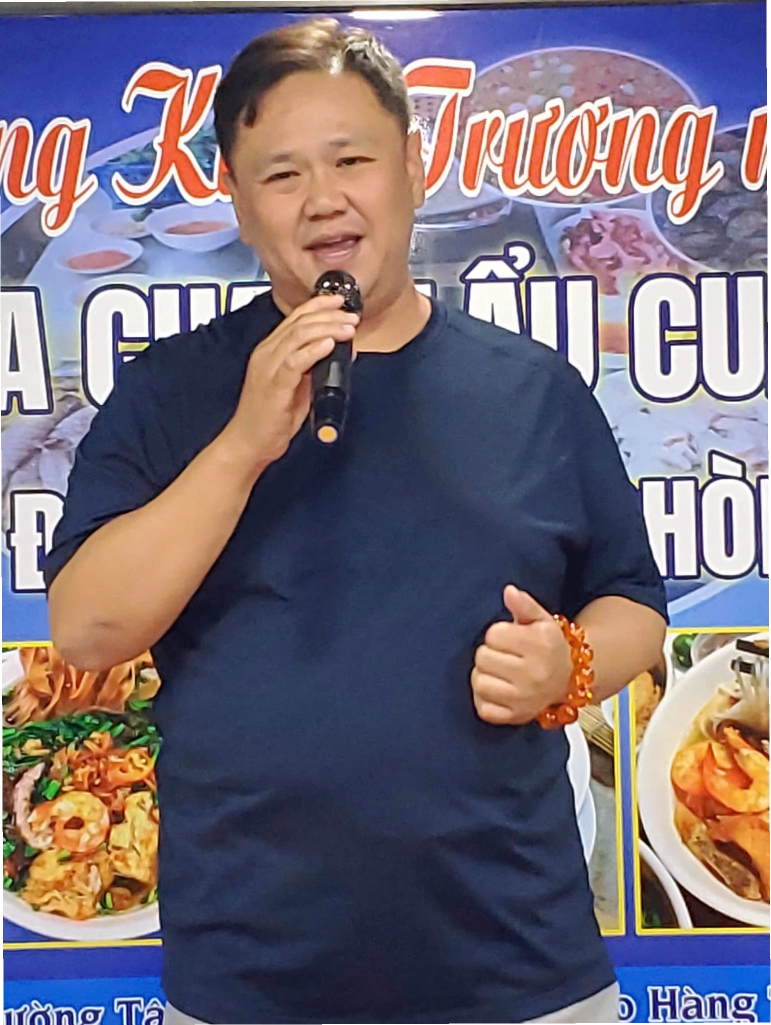 Nụ cười đặc trưng của Minh Béo