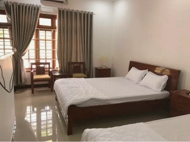 Phòng nghỉ tiện nghi tại Long Cung Resort