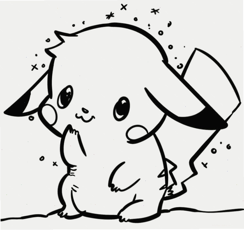 Pikachu với phong cách cute nhất, thu hút trẻ nhỏ