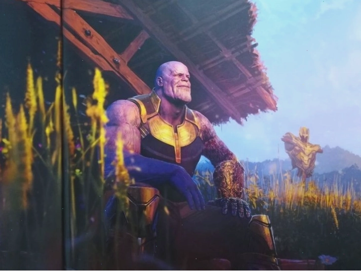 Thanos Meme với dòng chữ hài hước về sự cân bằng