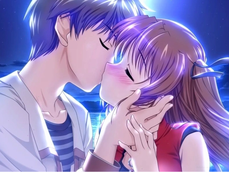 Tổng hợp các cảnh hôn nhau anime đẹp và lãng mạn