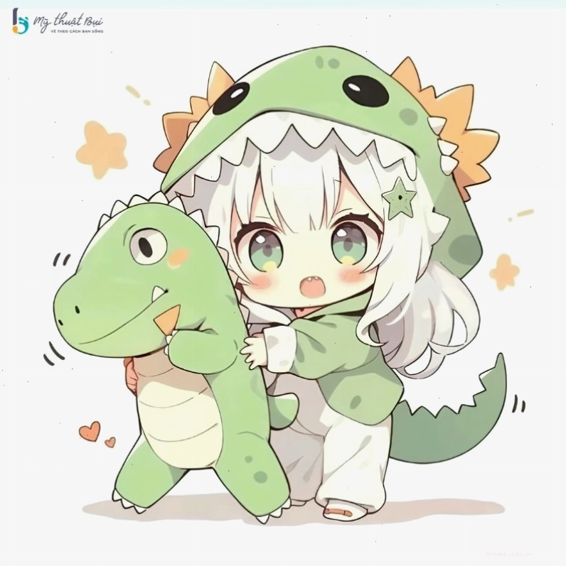 Tổng hợp nhiều nhân vật chibi với các phong cách khác nhau