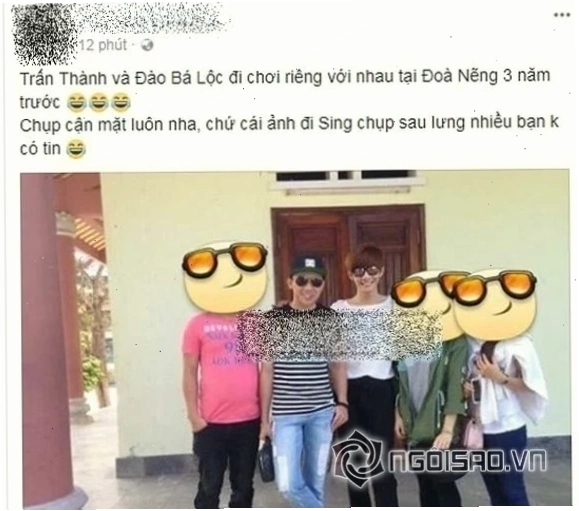 Trấn Thành và Đào Bá Lộc trong giới giải trí
