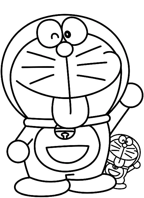 Tranh tô màu Doremon và Nobita: Khơi dậy sáng tạo, vun đắp tình bạn cho bé