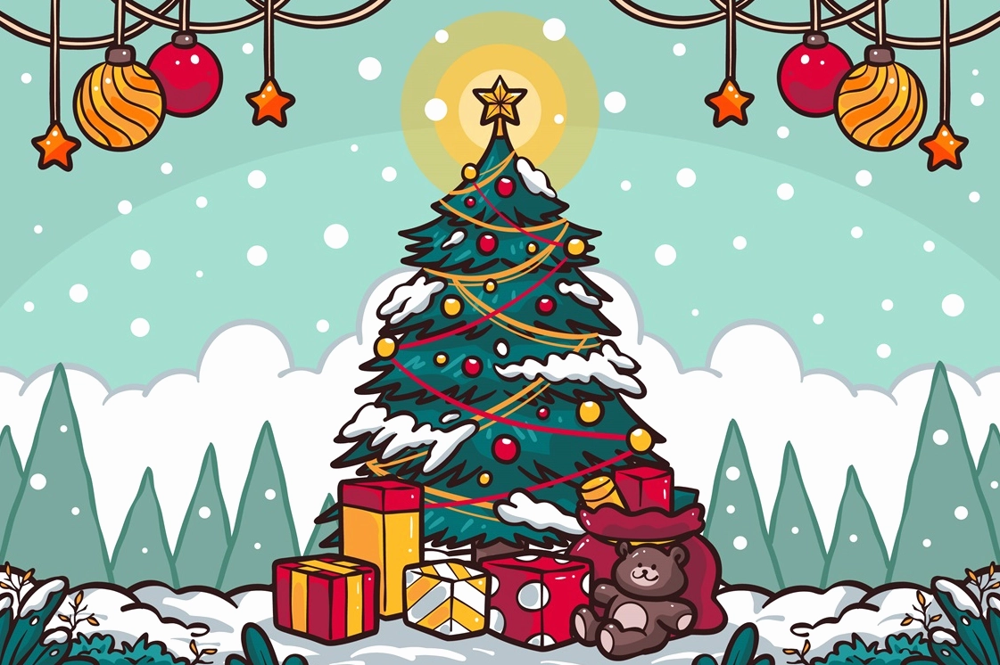 Tranh Tô Màu Noel Cho Bé: Tuyển Tập Hình Ảnh Giáng Sinh Đáng Yêu