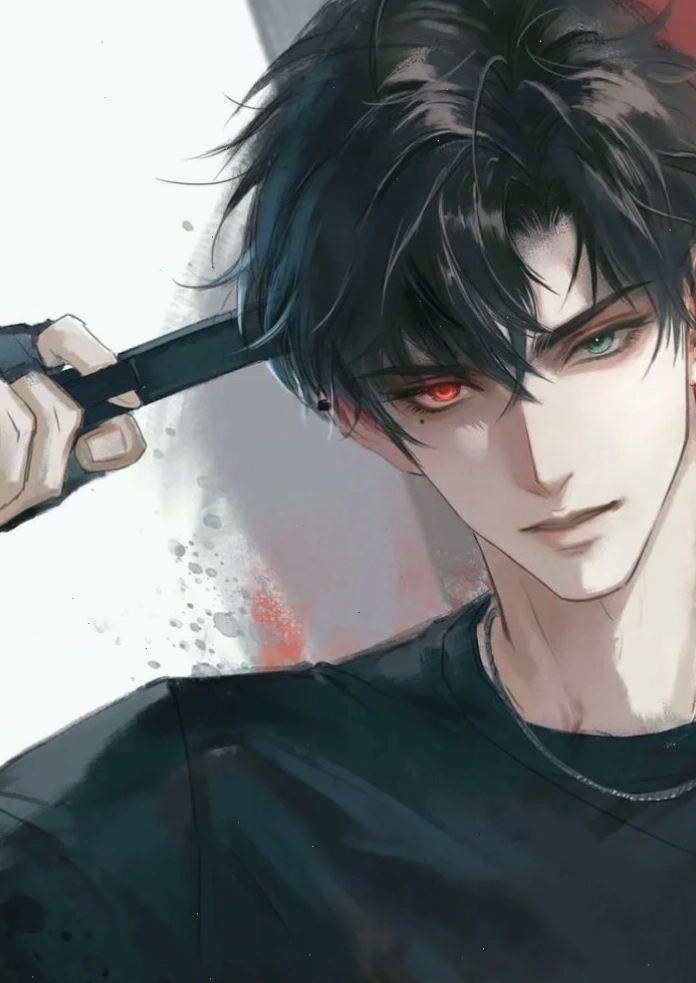 Tranh vẽ anime nam với phong cách ngầu và cá tính