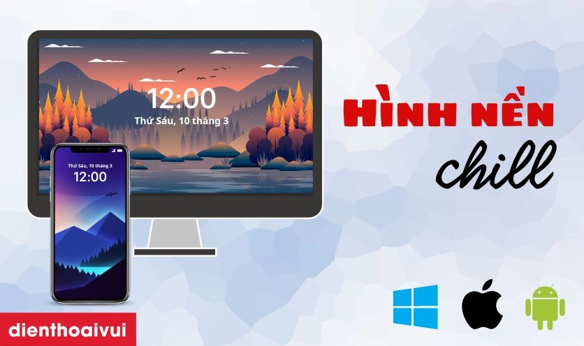 Tuyển tập hình nền điện thoại 4K chill: Không gian thư giãn cho dế yêu 2026