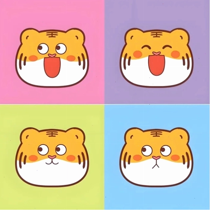 Vẽ con hổ chibi đơn giản và dễ thương