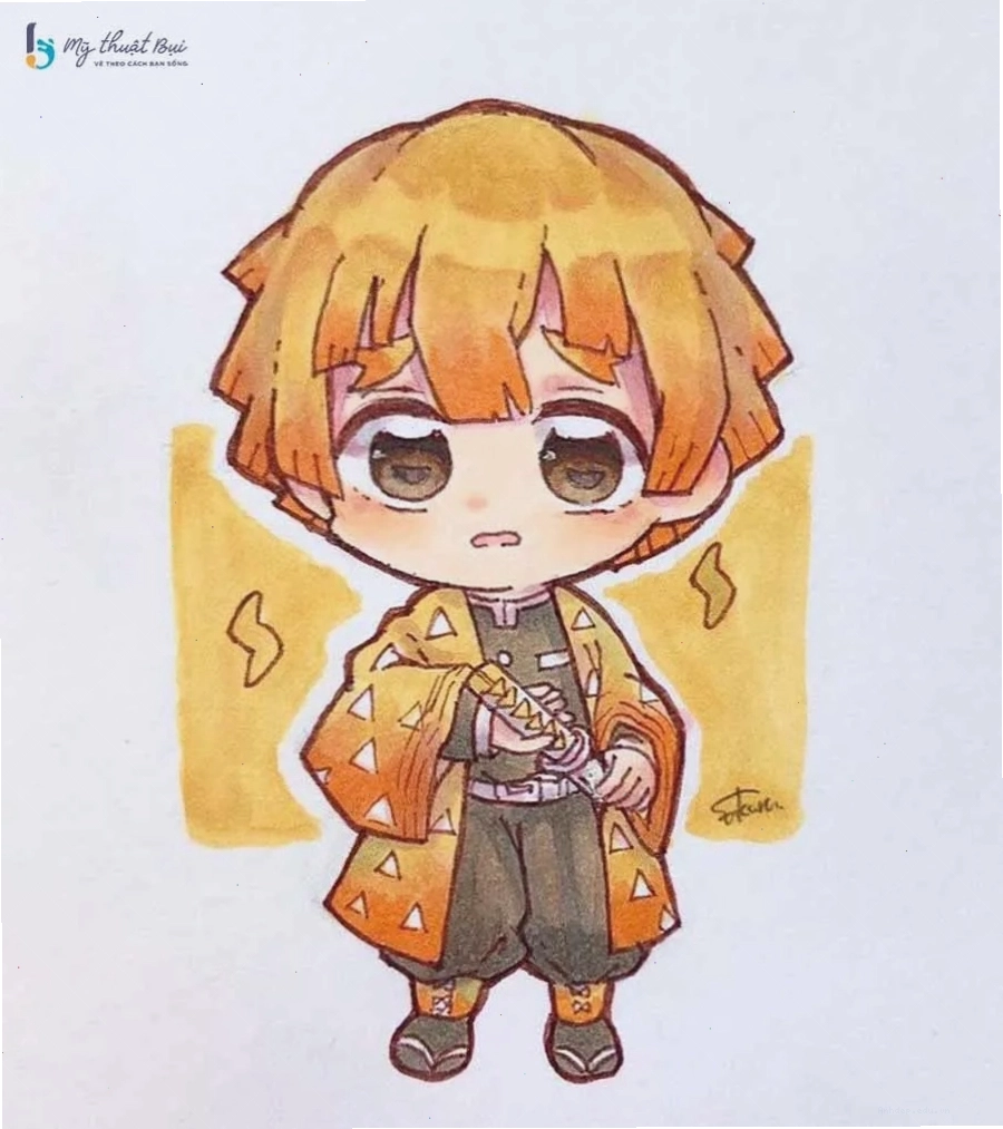 Vẽ nhân vật anime theo phong cách Chibi
