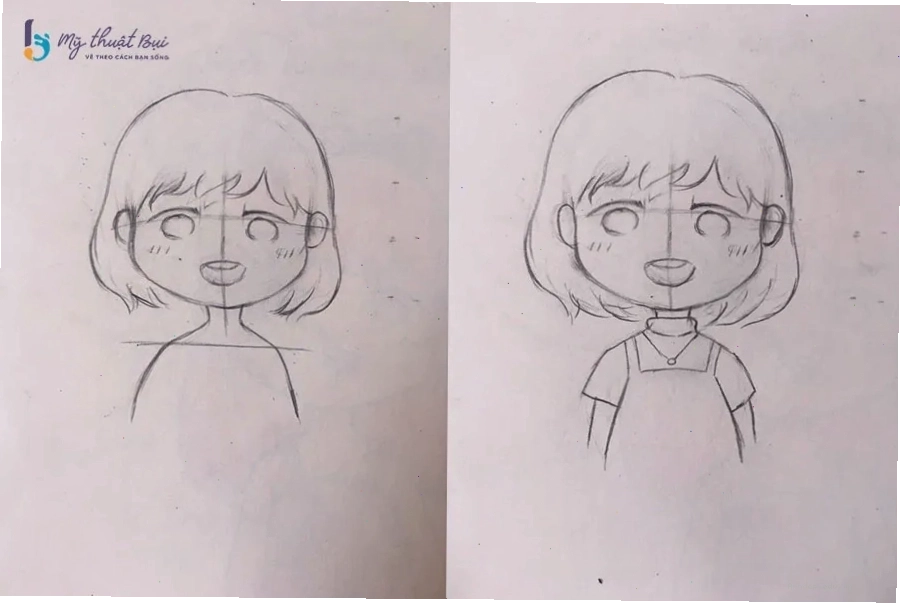 Vẽ trang phục và phụ kiện cho nhân vật Chibi