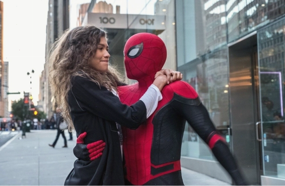 Zendaya và Tom Holland trong buổi ra mắt phim Người Nhện