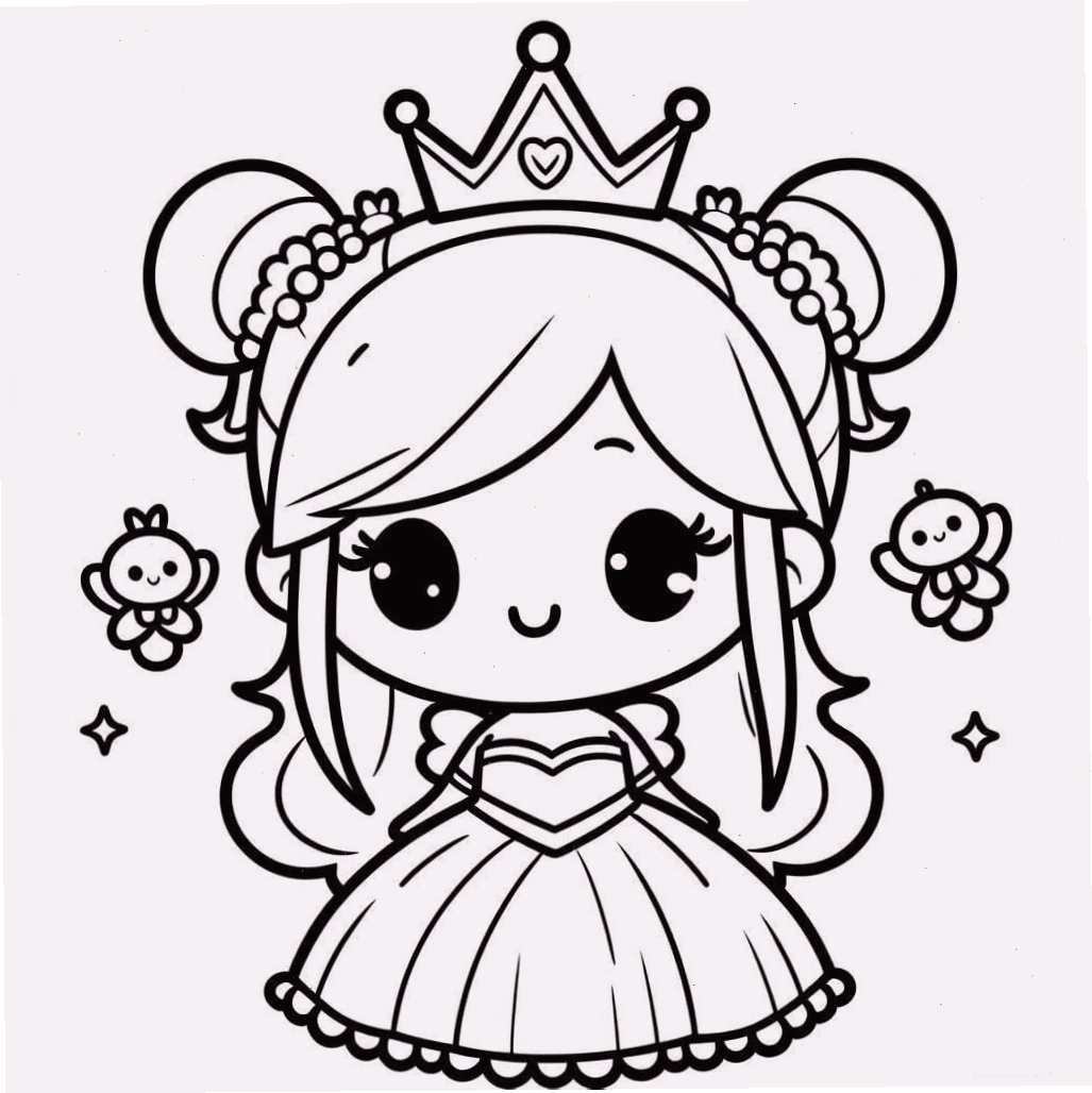 Công Chúa Chibi Đẹp nhẹ nhàng