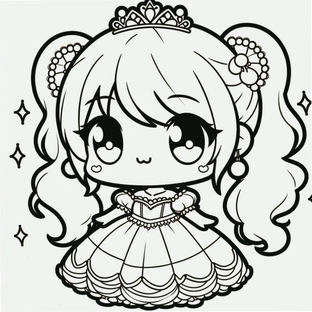 Công Chúa Chibi Nhỏ nhắn và đáng yêu