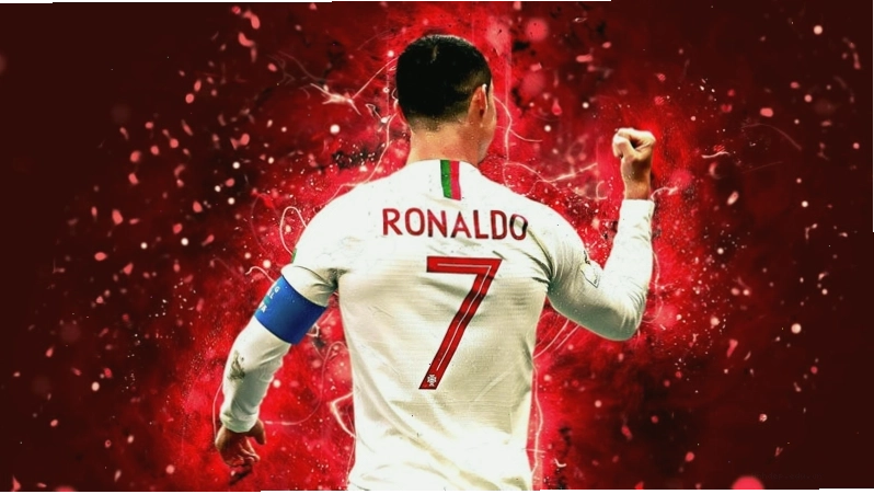 Cristiano Ronaldo chibi trong trang phục câu lạc bộ Al Nassr
