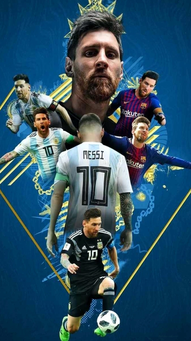 Messi ăn mừng bàn thắng bằng cách chỉ tay lên trời