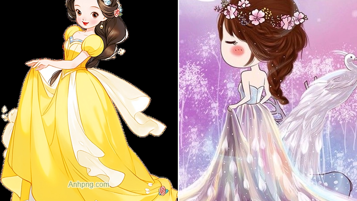 Tải ảnh chibi công chúa cho bé gái đẹp và chất lượng nhất 2026