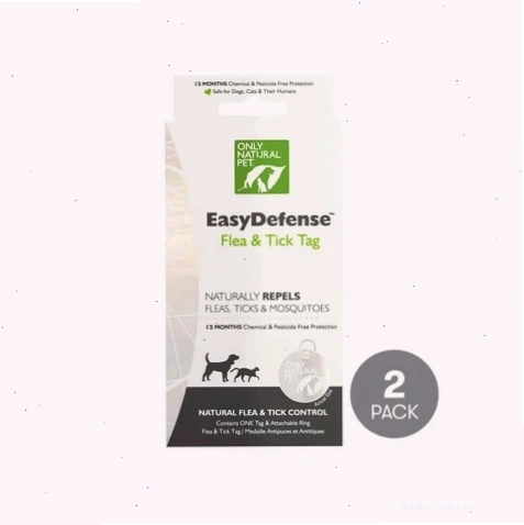 Only Natural Pet Easy Defense Flea & Tick Tag for Dogs & Cats