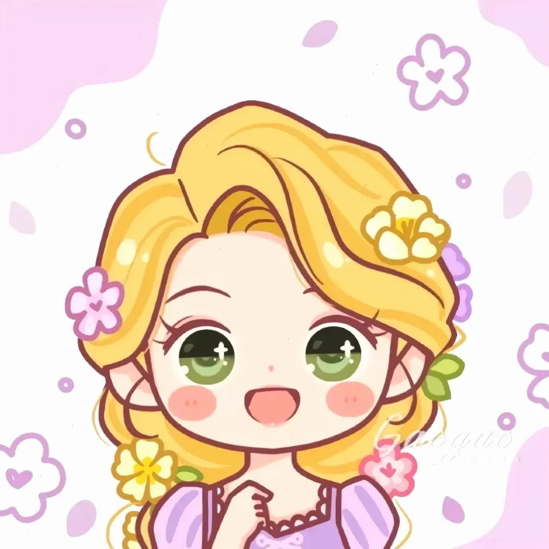 ảnh chibi công chúa dễ thương cute
