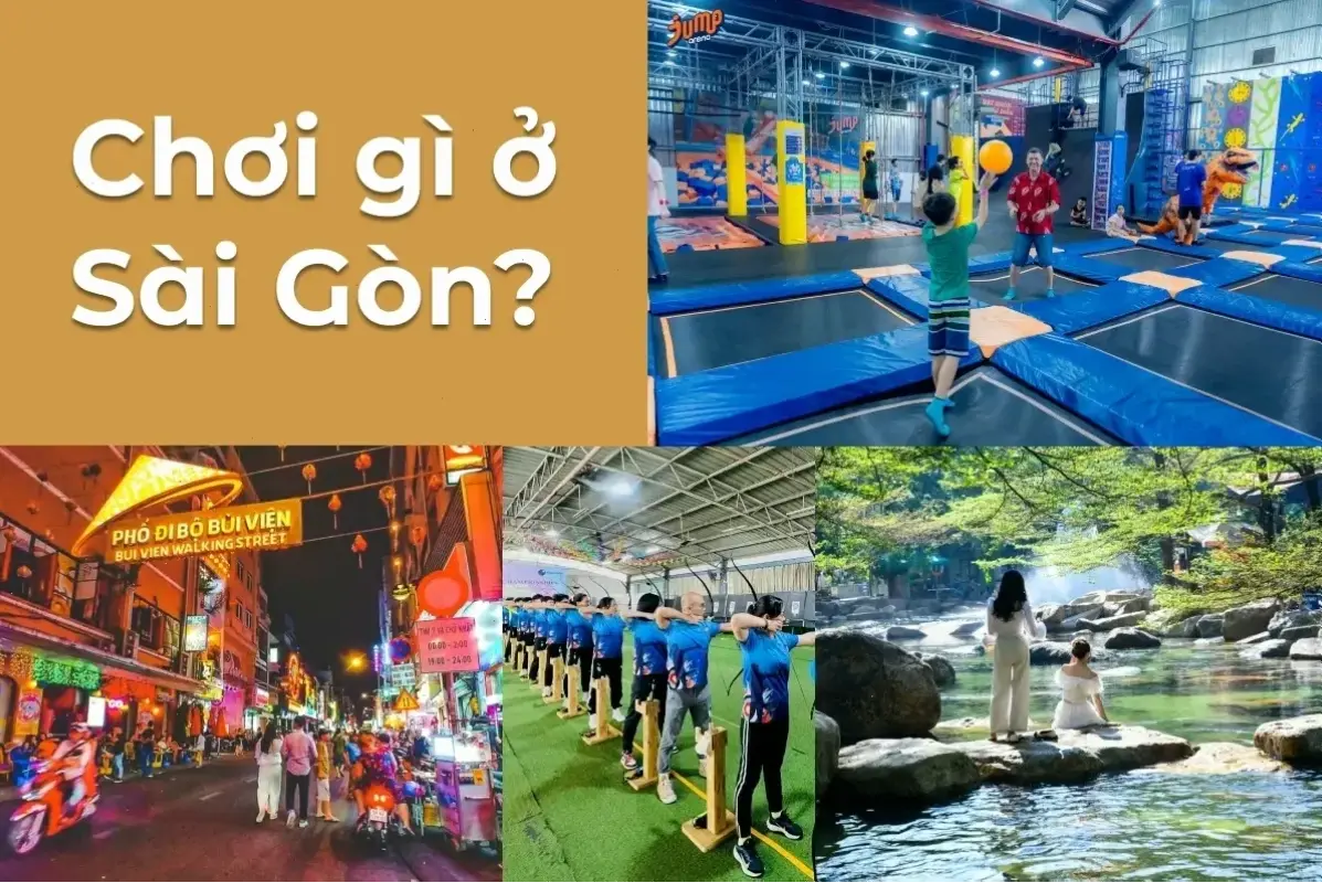 điểm vui chơi giải trí cuối tuần TPHCM đa dạng