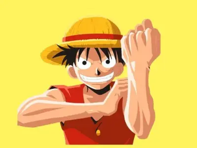 Bộ tranh tô màu luffy siêu đẹp và ngầu cho bé