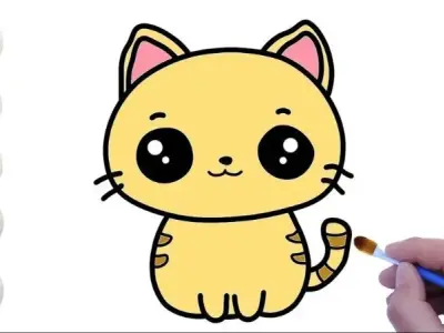 50+ tranh tô màu con mèo cute, đáng yêu cho bé yêu