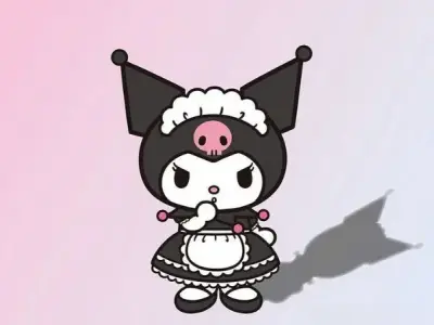 Tranh tô màu kuromi