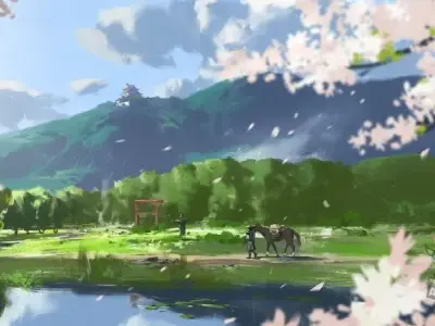 Tuyển tập những ảnh anime phong cảnh thu hút người xem 