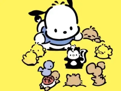 99+ bức tranh tô màu Pochacco siêu đáng yêu cho bé