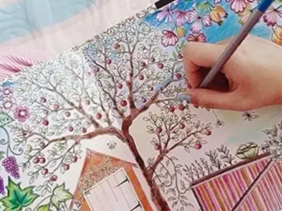 99+ tranh tô màu khu vườn bí mật siêu đẹp dành cho bé 