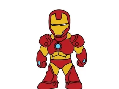 Bộ sưu tập tranh tô màu Iron man chibi siêu đáng yêu cho bé