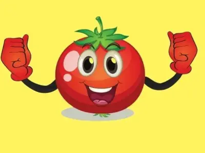 Bộ sưu tập tranh tô màu quả cà chua siêu đáng yêu cho bé 