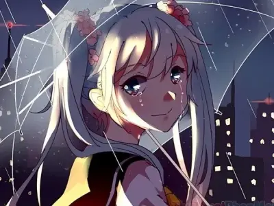 Top 101+ hình ảnh anime khóc dưới mưa buồn và tâm trạng đẹp nhất