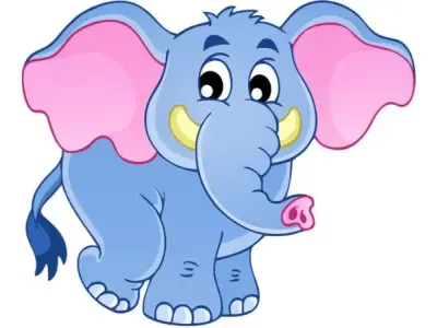 Bộ sưu tập tranh tô màu con voi đa dạng và sáng tạo