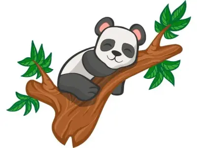 200+ mẫu tranh tô màu gấu trúc dễ thương cho bé