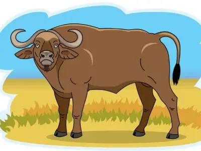 222+ mẫu tranh tô màu con trâu giúp bé học về nông thôn